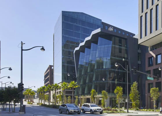 Street view of the Exchange on 16th Street life science and research building